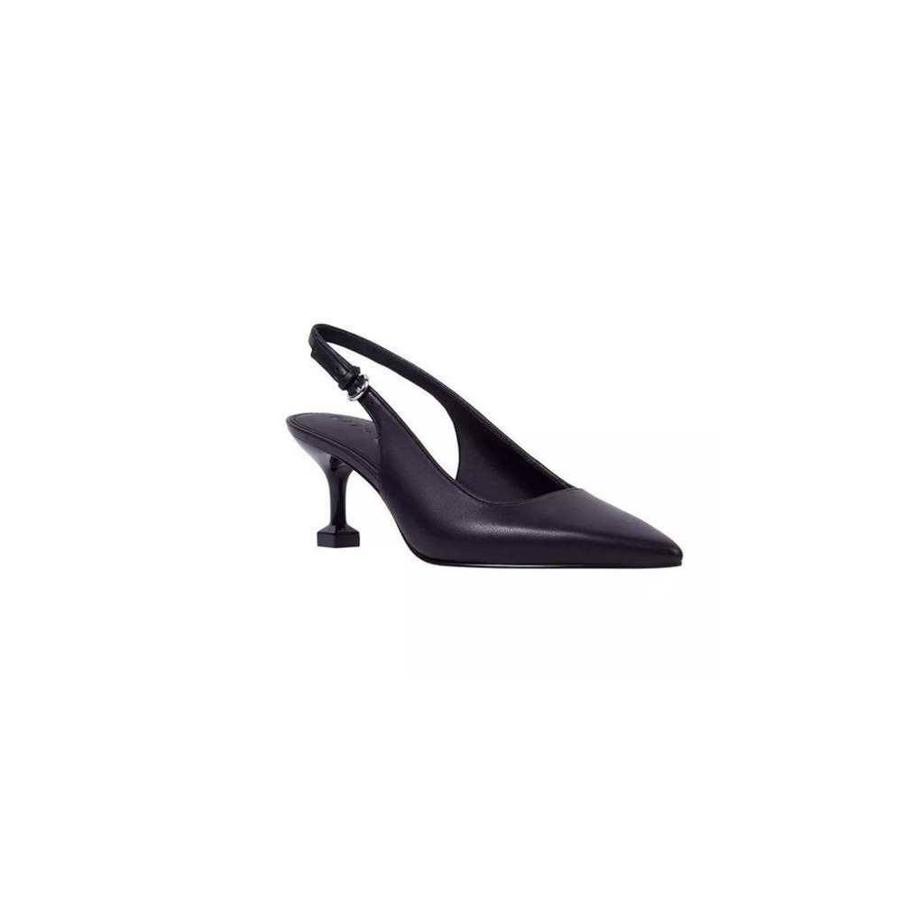 Katy Perry The Oceanview Slingback Heels Softy Nappa Black 6 NIB